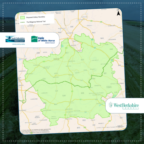 Map of the proposed Ridgeway Council