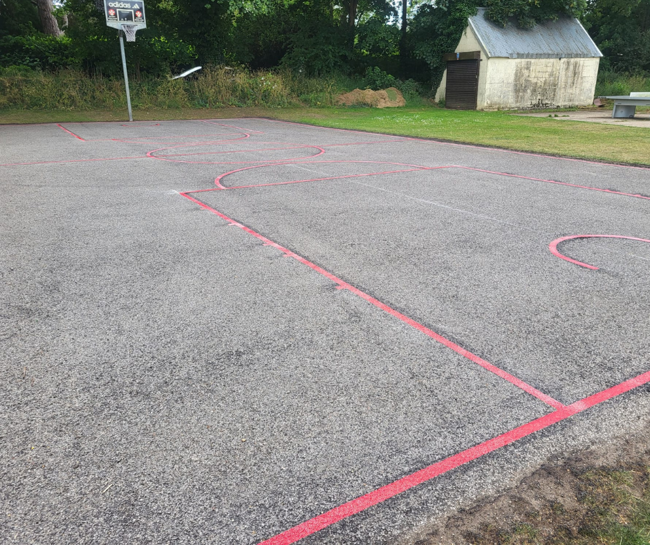 Dorchester Parish Council basketball court