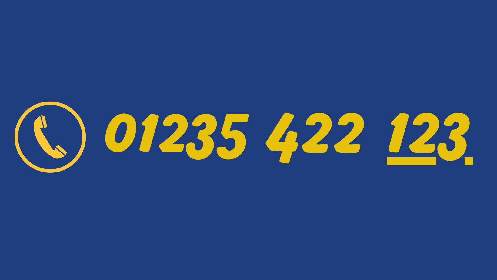 01235 422 123