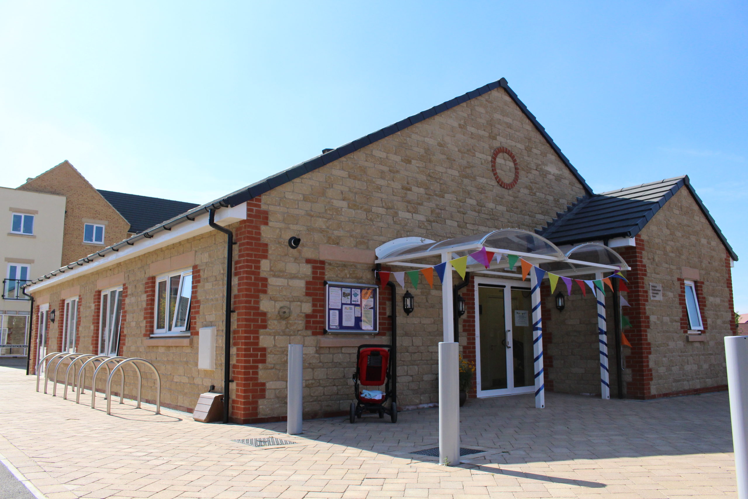 The main entrance to the Northern Community Centre