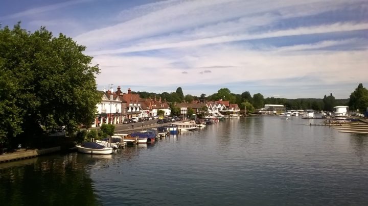 a photo of the river and homes and Henley