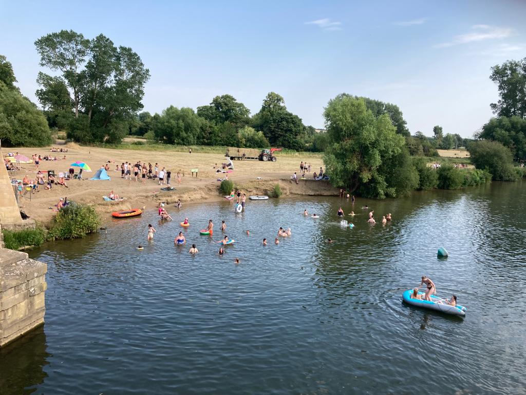 Wallingford Beach awarded bathing water status