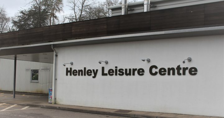 The front of Henley Leisure Centre